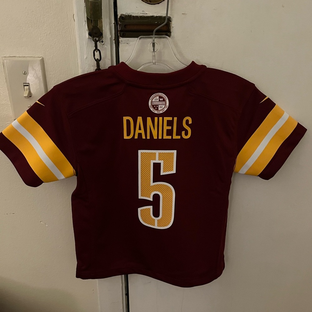 Jayden Daniels Washington Commanders Nike NFL YOUTH Jersey 4T
